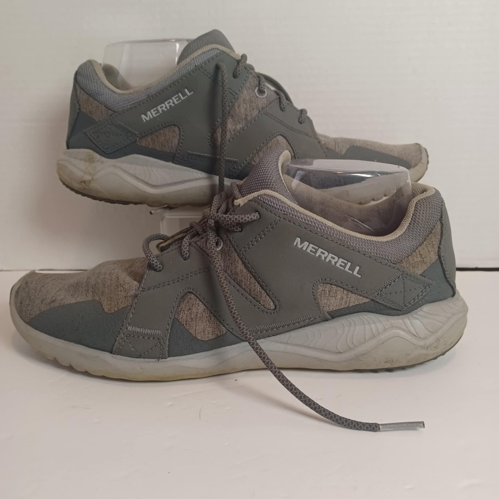 Merrell Women 8.5  Lace Up Grey J07051‎ Running Shoe Sneaker Walking Lightweight